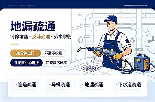 汉中地漏疏通