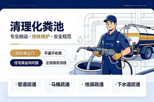 汉中清理化粪池